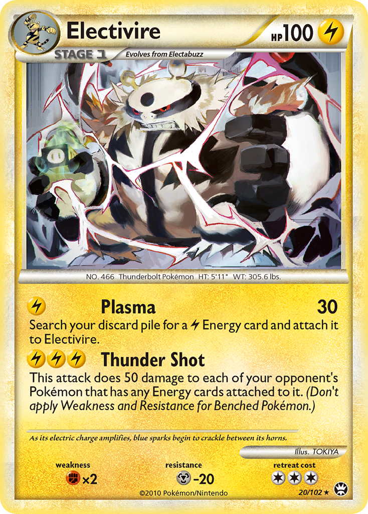 Triumphant Electivire #20/102